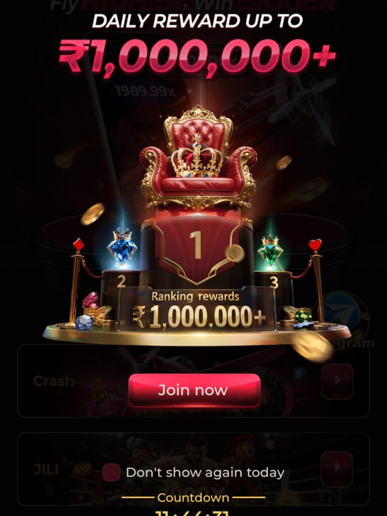 IV7 Game mobile app dashboard with colorful casino games and bonus rewards